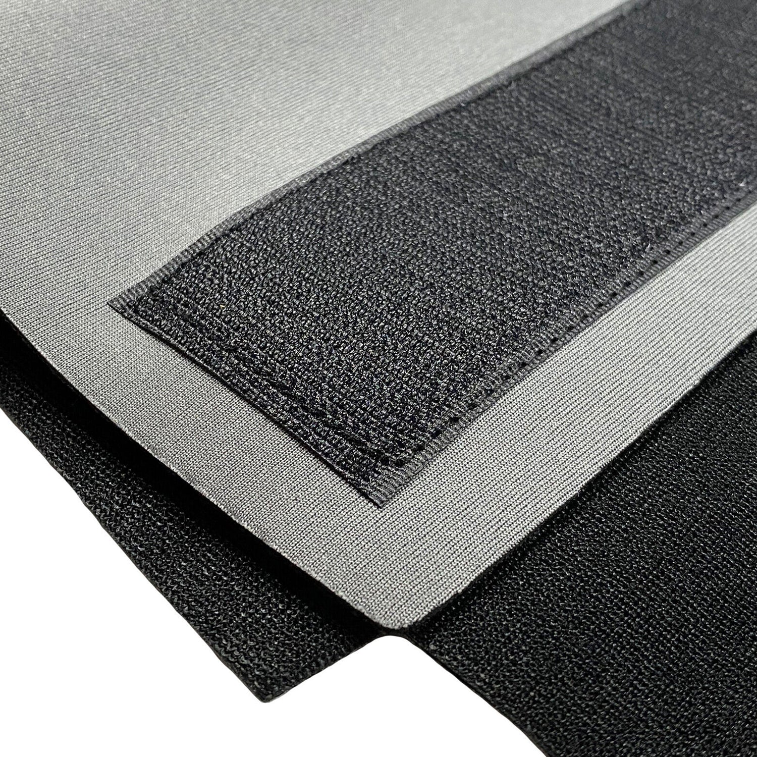 Close up of velcro on a waist trimmer