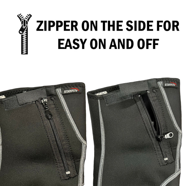 Zippered Knee Brace  Stay Fit Company - Stayfitcompany