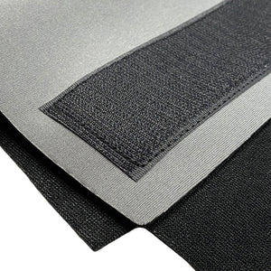 Close up of velcro on a waist trimmer