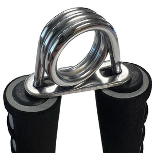Metal coil of a hand grip strengthener