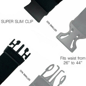 Comparison between a bulky clip and a slim clip